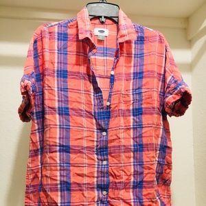 Old navy orange shirt